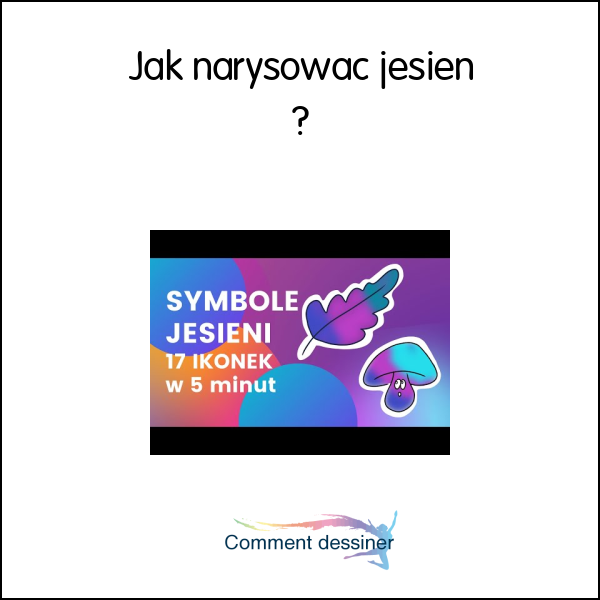 Jak narysować jesień